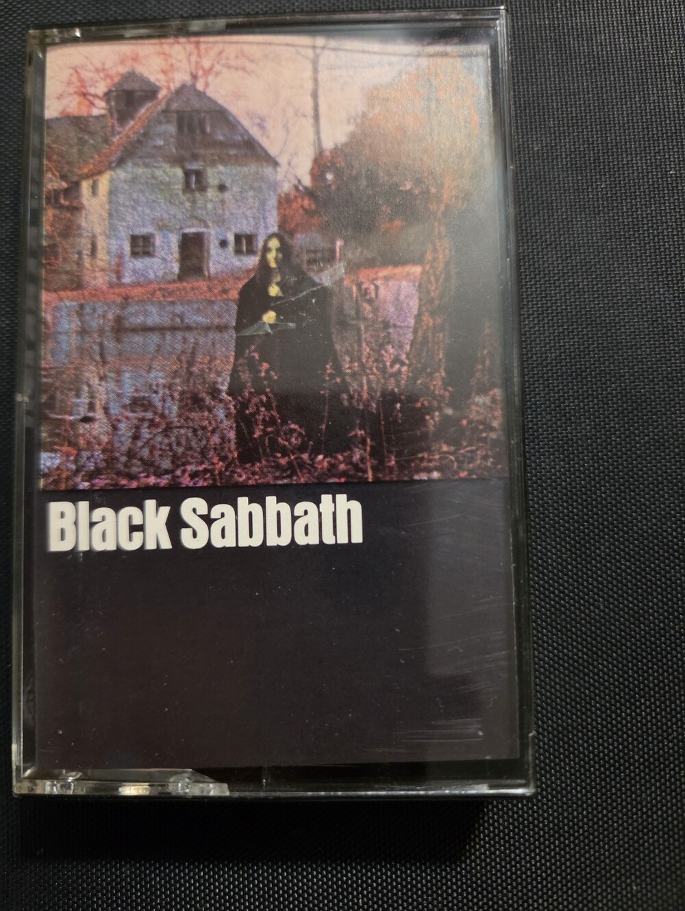 Vintage Black Sabbath Self-Titled Debut Album Cassette Tape 1970 Classic Heavy M